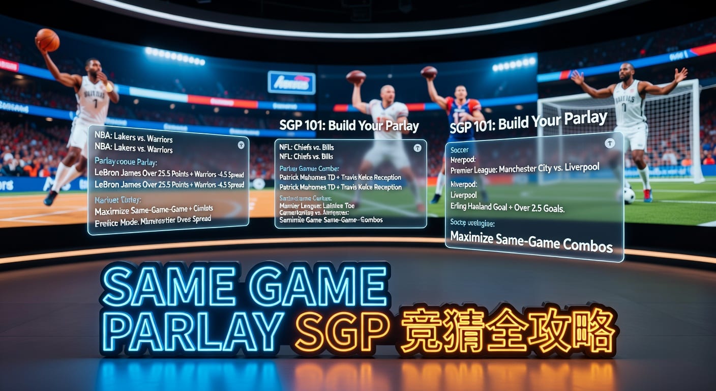 超级过关 same game parlay SGP：实战理解与判断方法