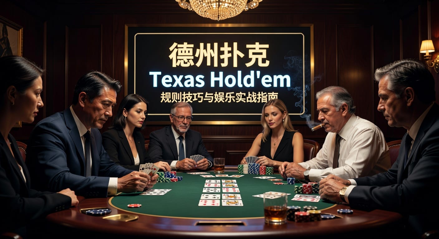德州扑克 texas hold'em 规则、策略与实战入门
