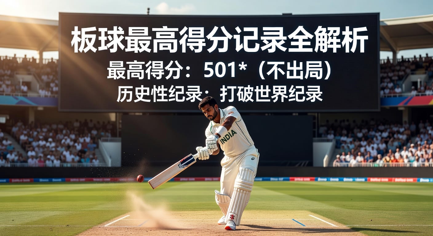板球最高得分 Highest Score｜财神体育官网单局纪录解析
