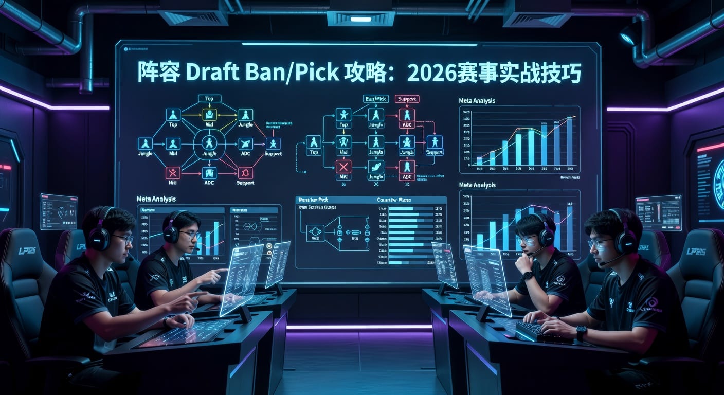 阵容 Draft Ban/Pick｜赛前选择与博弈思路