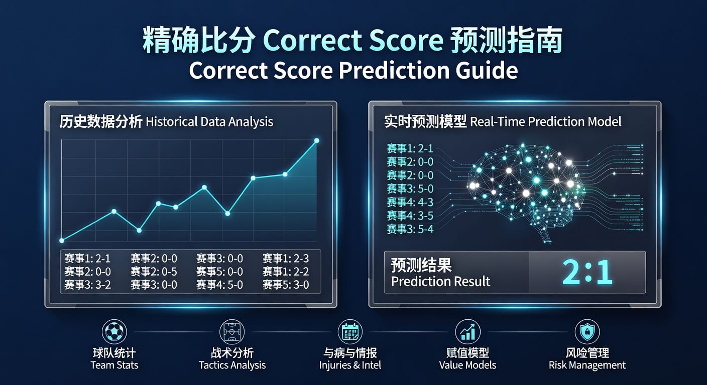 精确比分 correct score投注技巧解析｜雷速体育官网